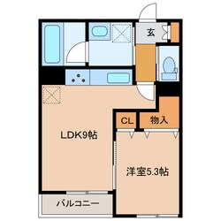 Siesta Daikumachiの物件間取画像